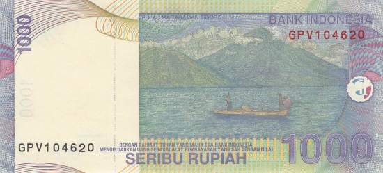 Indonesien 1000 Rupiah 2016 p141